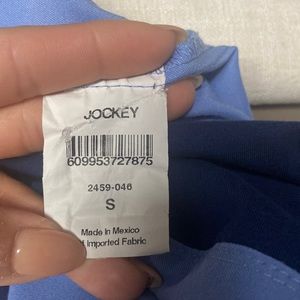 Maternity jockey small ceil blue scrub pants